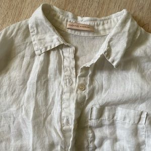 Rachel Harrah - LA-made Linen Shirt